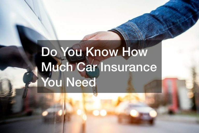 Do You Know How Much Car Insurance You Need - Auto Insurance